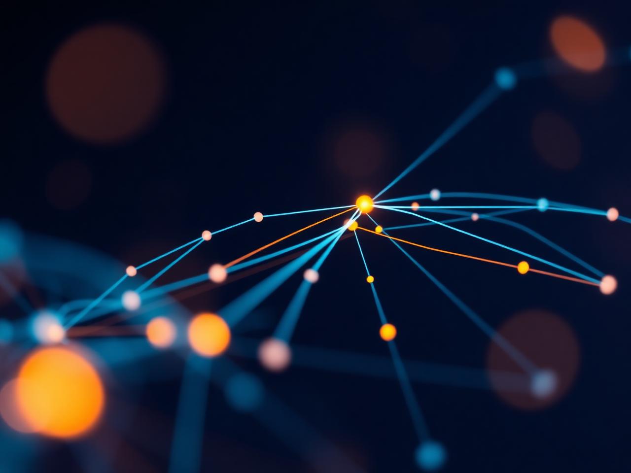 Connected data network nodes